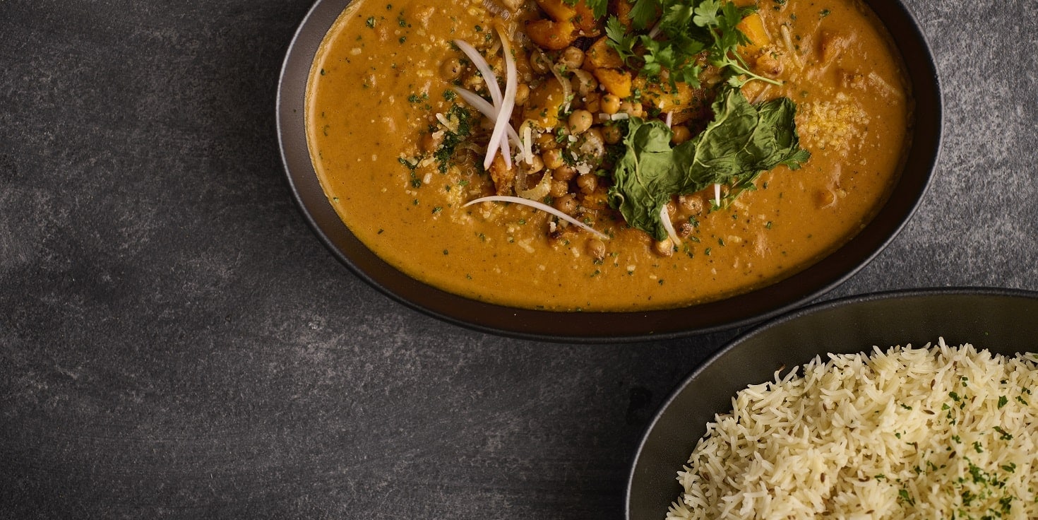 Roasted Butternut and Chickpea Curry Recipe | AEG South Africa