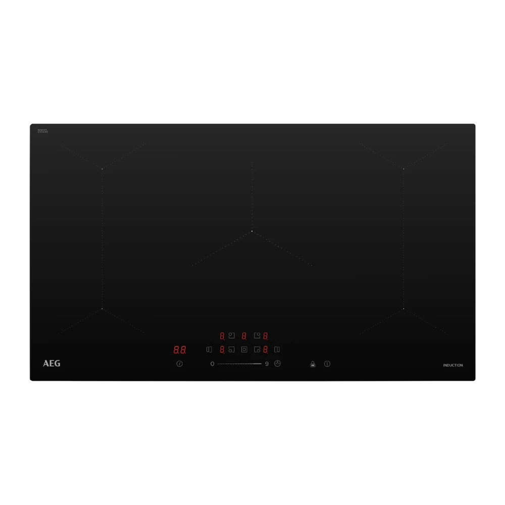 90cm SCHOTT Glass Induction Built-In Hob (Gloss) Product Image