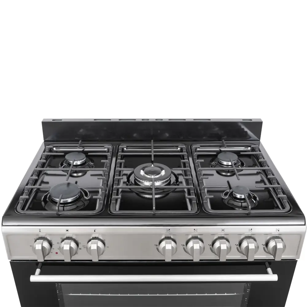 90cm Black & Stainless Steel Freestanding Cooker Product Image
