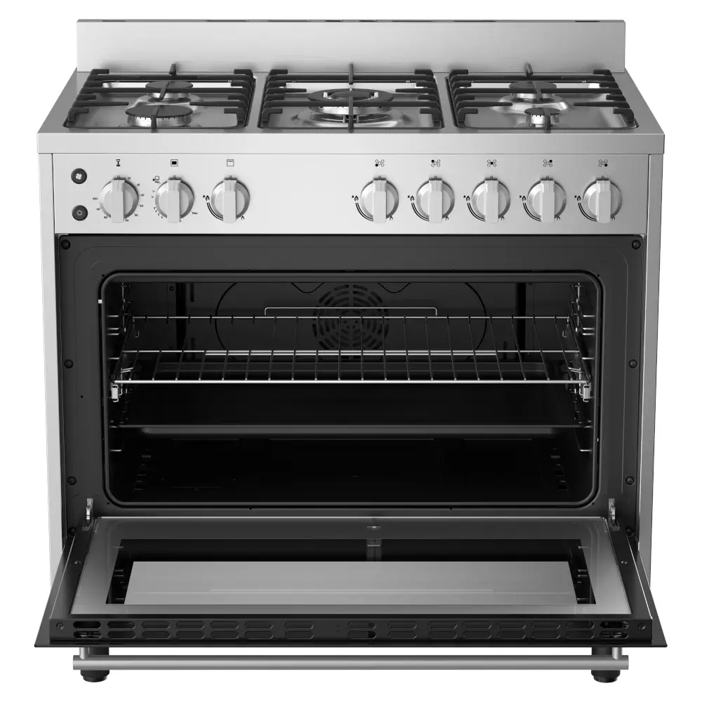 90cm Stainless Steel Freestanding Full Gas Cooker Product Image