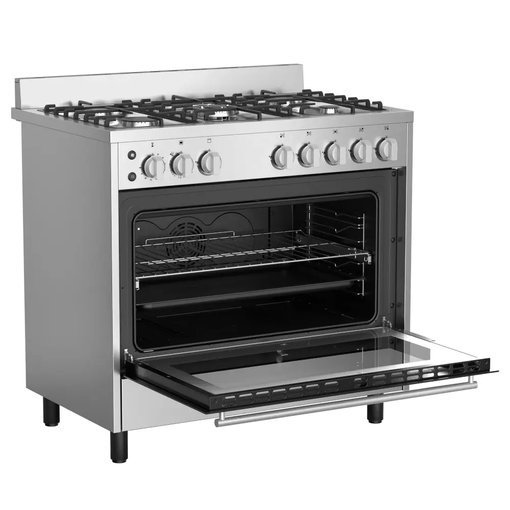 90cm Stainless Steel Freestanding Full Gas Cooker Product Image