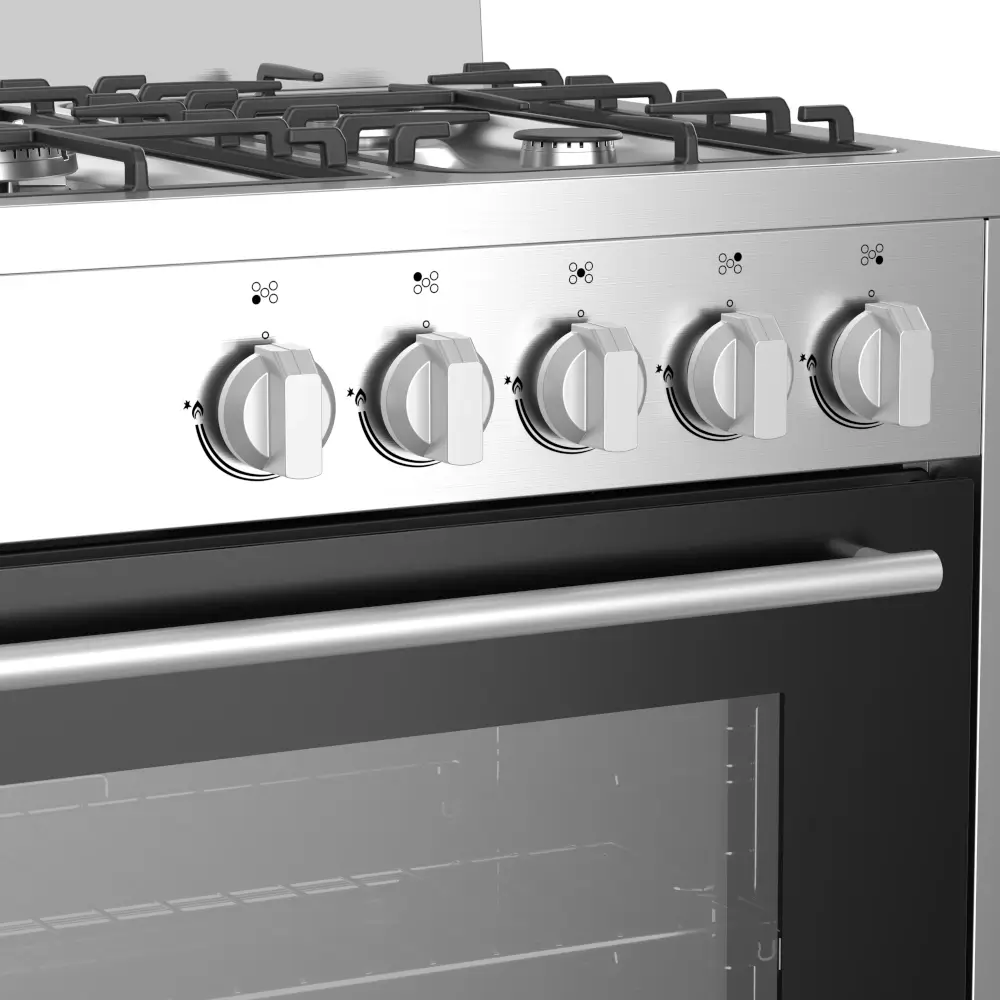 90cm Stainless Steel Freestanding Full Gas Cooker Product Image