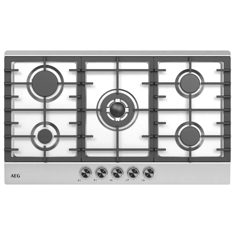90cm Stainless Steel Gas Hob Product Image